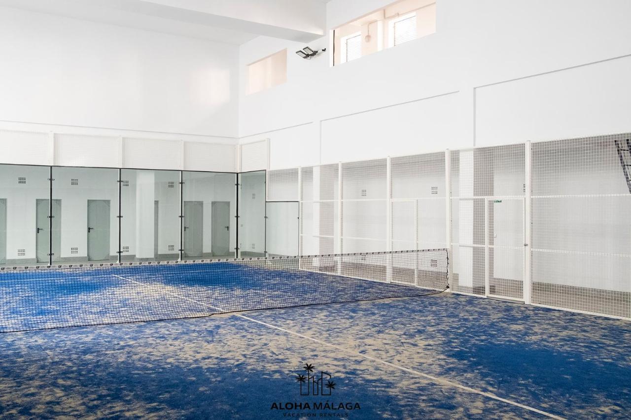 マラガLuxury Duplex With Pool And Padel Court In Townアパートメント エクステリア 写真
