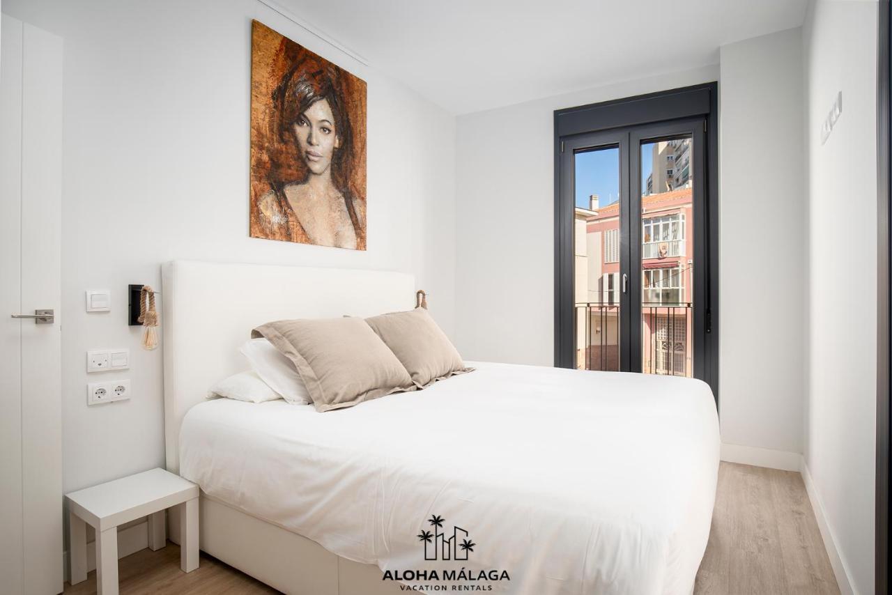マラガLuxury Duplex With Pool And Padel Court In Townアパートメント エクステリア 写真