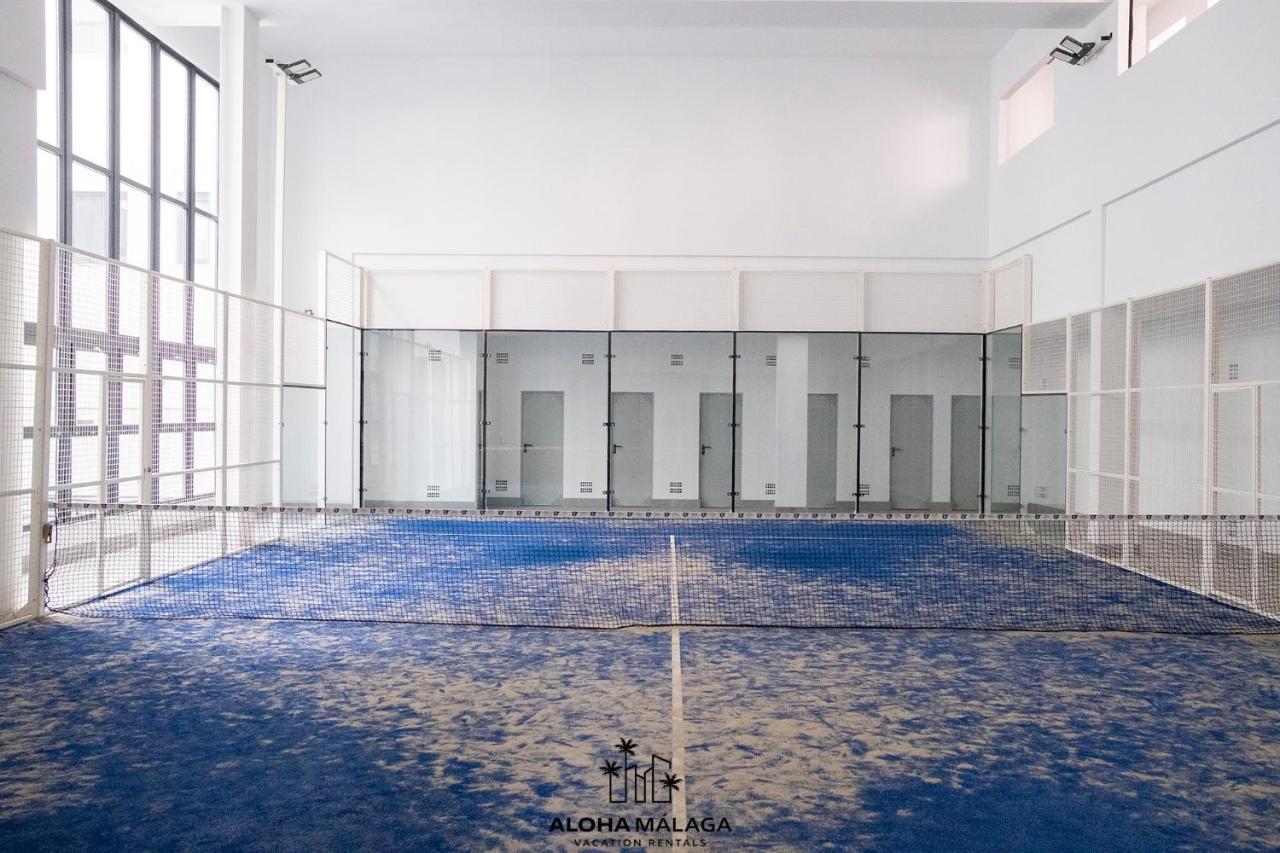 マラガLuxury Duplex With Pool And Padel Court In Townアパートメント エクステリア 写真