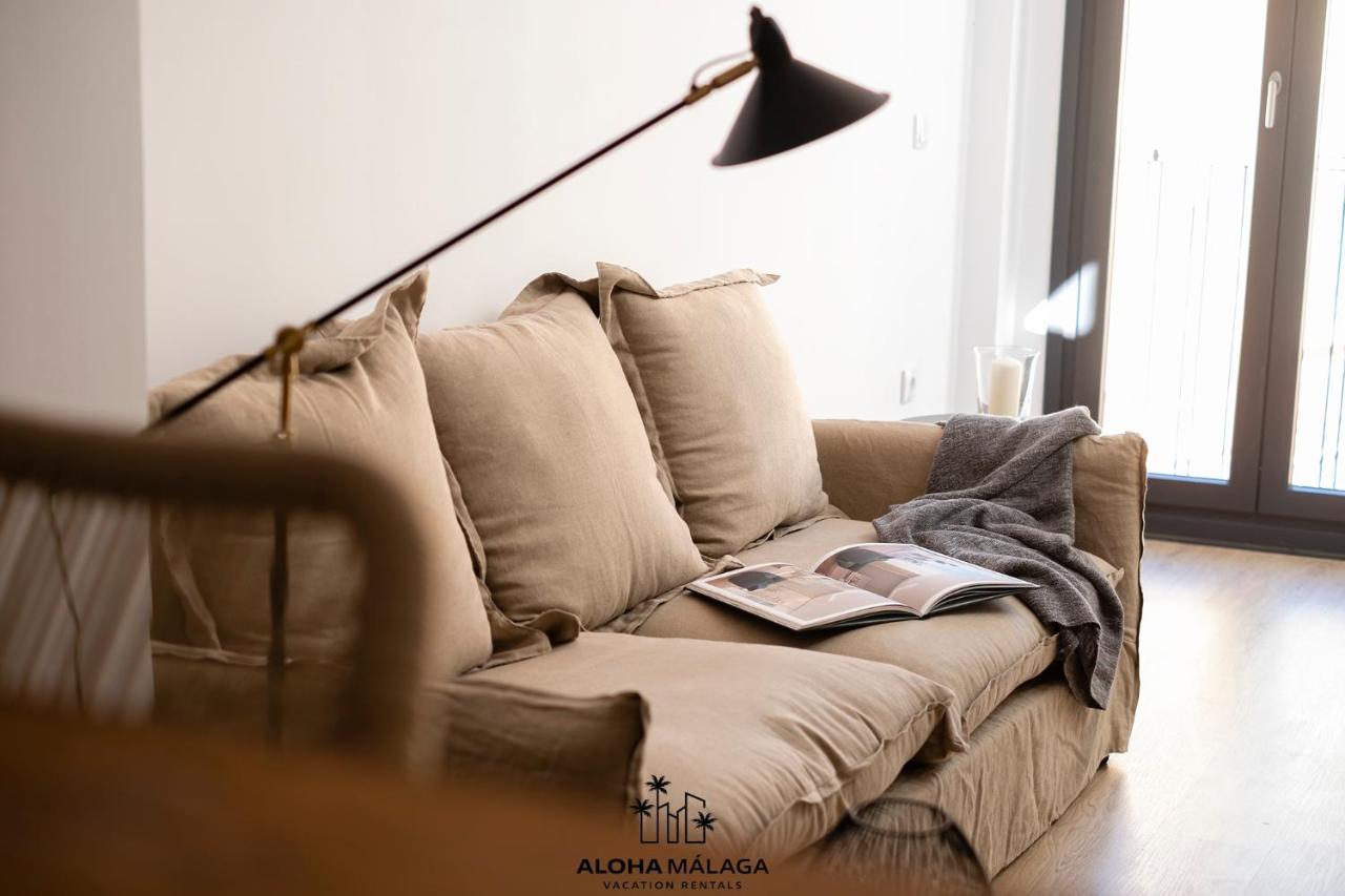マラガLuxury Duplex With Pool And Padel Court In Townアパートメント エクステリア 写真